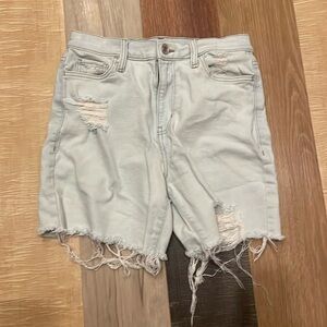 Super high rise dad shorts